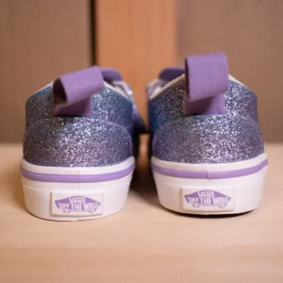 Toddler Ombre glitter Vans NWOT - Picture 2 of 4